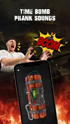 Time Bomb Prank, Gun Simulator android App screenshot 4